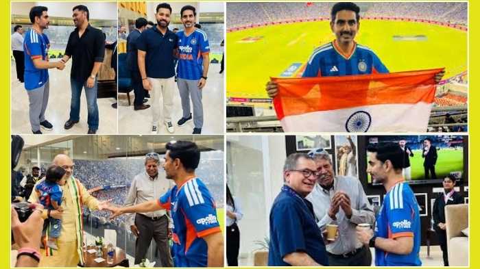 lokesh attends t20 wc final in ahmedabad